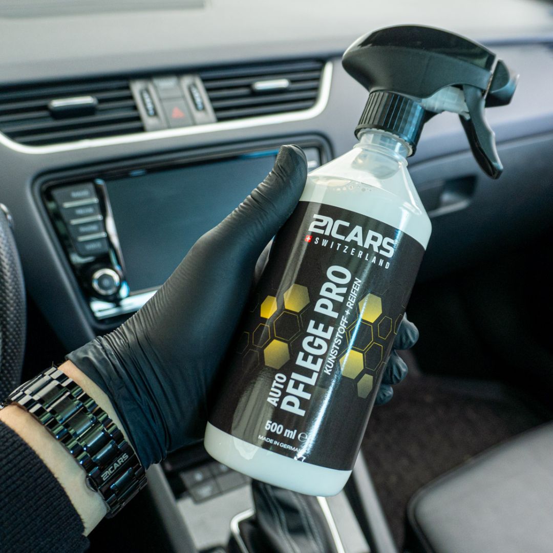 21CARS® Kunststoff- und Reifen PFLEGE PRO 0.5 Liter