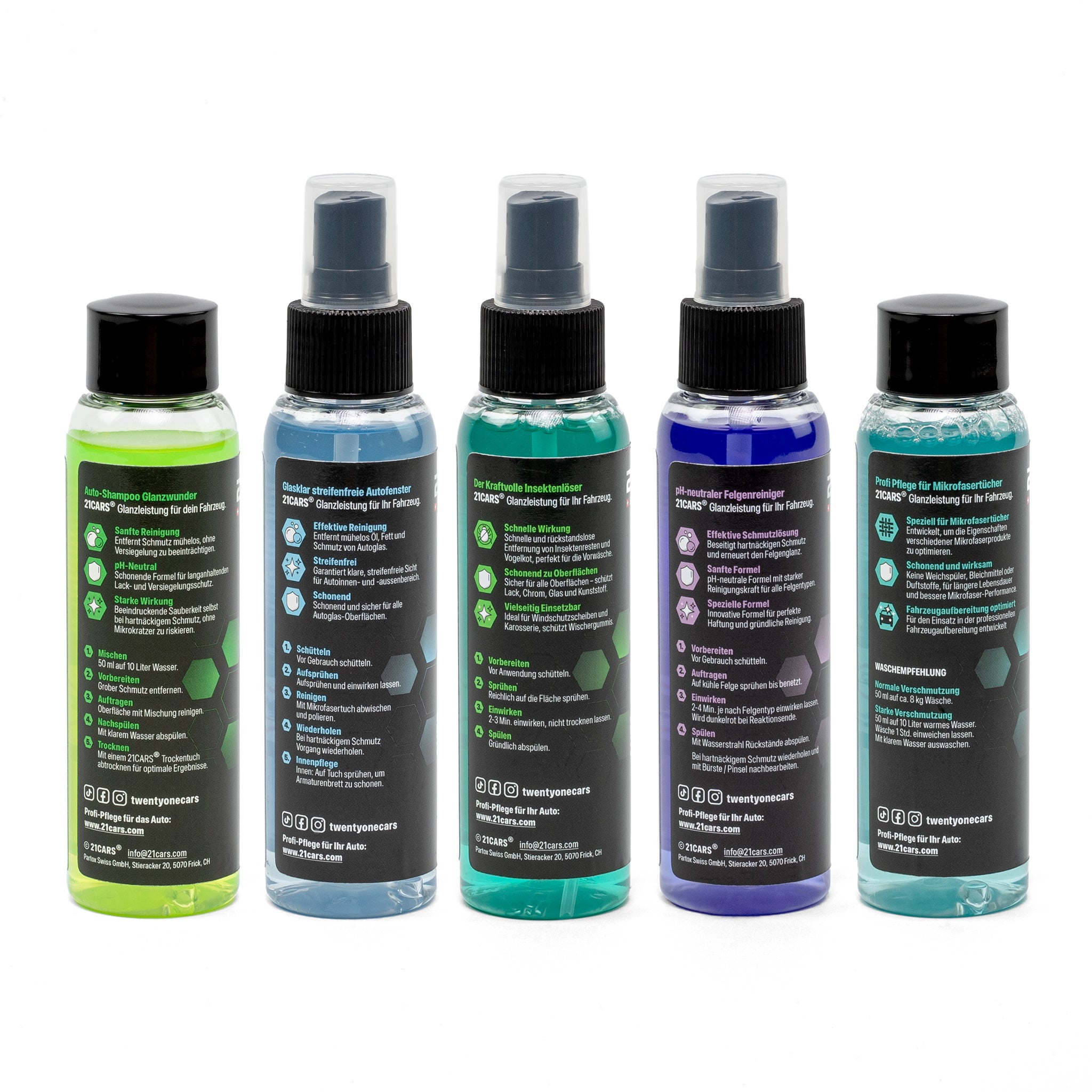 Starter set | Ultimate Car Care Kit 5x 100ml