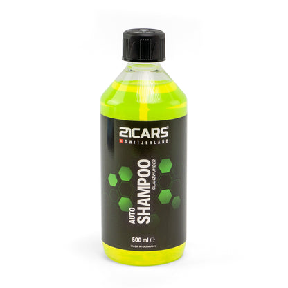 21CARS® shampooing pour voiture transparent brillant 0,5 litre | Citron vert