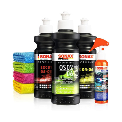 Sonax Car Polish Set (250ml each) 8-piece