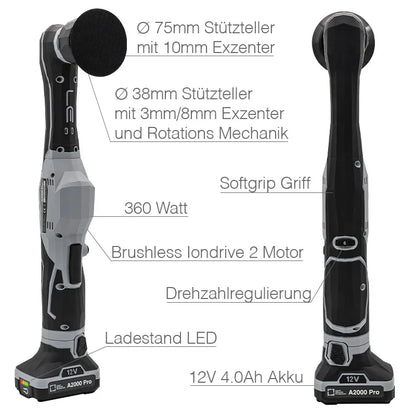 Professional Cordless Polishing Machine A2000 | 21CARS®