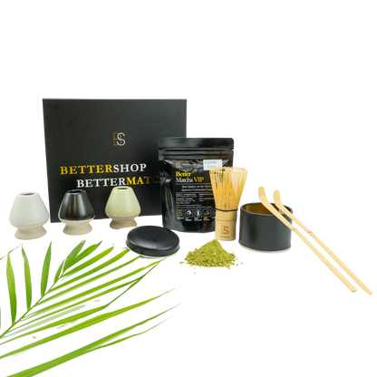 VIP Better Bio Matcha Starterset (Ceremonial) | 9-Teilig