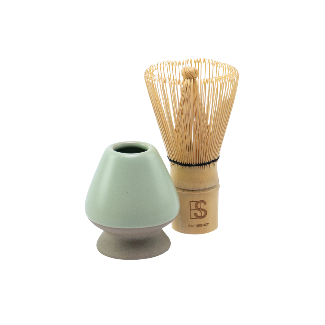 Holder for matcha bamboo whisk "Chasen-tate"