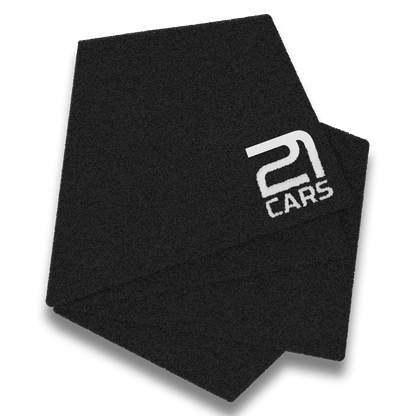 21CARS Twenty One Cars Klett Kennzeichenhalter Nummerschildhalter Ersatzteil einzeln Carbon Karte Carbon Card