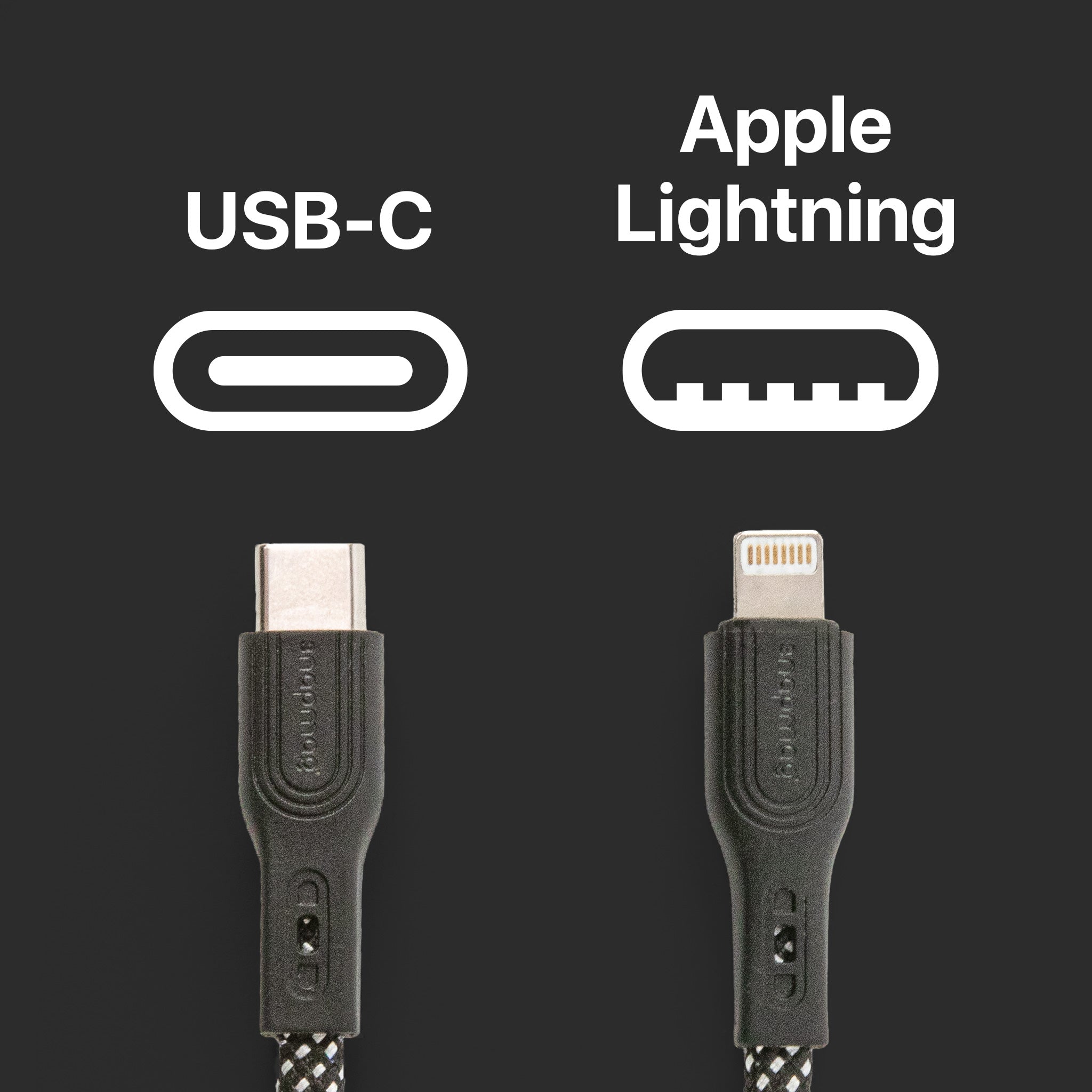 High-Speed ​​Magnetic USB-C - Lightning Cable 1.0m | Up to iPhone 14 - snapmag